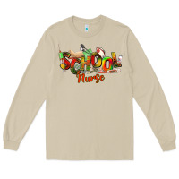 Mushroom school nurse juneteenth Long Sleeve Tee - NancyCooperArtShop