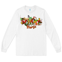White school nurse juneteenth Long Sleeve Tee - NancyCooperArtShop