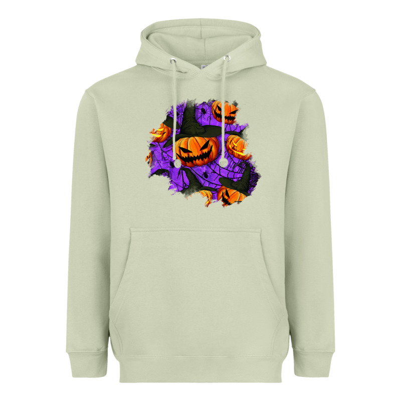 Halloween Pumpkin Patch  1 Heavyweight Hoodie by BundleAndBundleShop | Teevron