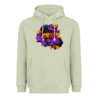 Matcha halloween pumpkin patch  1 Heavyweight Hoodie - BundleAndBundleShop
