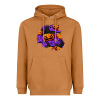 Meerkat halloween pumpkin patch  1 Heavyweight Hoodie - BundleAndBundleShop