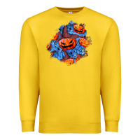 Lemon halloween pumpkin patch  5 Premium Sweatshirt - BundleAndBundleShop