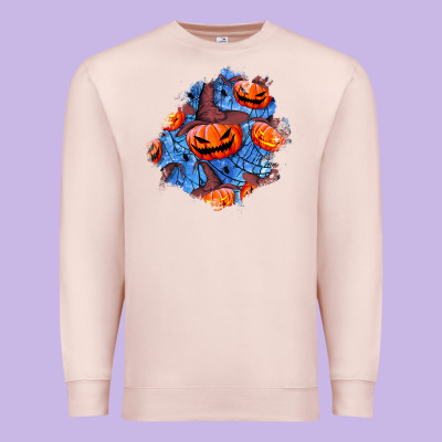 Halloween Pumpkin Patch  5 Premium Sweatshirt Designed By Bundleandbundleshop