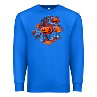 True Royal halloween pumpkin patch  5 Premium Sweatshirt - BundleAndBundleShop