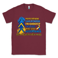 Burgundy down syndrome awareness Classic Tee - Artiststas