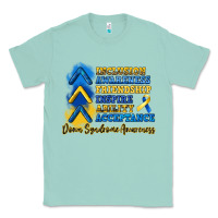 Seafoam down syndrome awareness Classic Tee - Artiststas