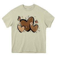 Mossy melanin hearts Heavy Core Tee - MaliasSmallBusiness