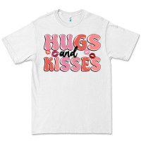 White hugs and kisses Premium Tee - MaliasSmallBusiness