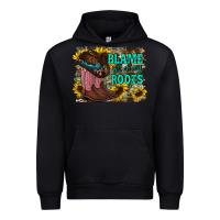 Black blame all on my roots Urban Hoodie - RacoonDesign