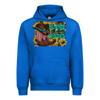 Cobalt blame all on my roots Urban Hoodie - RacoonDesign