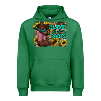 Emerald blame all on my roots Urban Hoodie - RacoonDesign