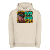 Pigment French Oak blame all on my roots Urban Hoodie - RacoonDesign