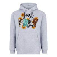 Heather Grey Just Pray Heavyweight Hoodie - FaDigitalArtStudio