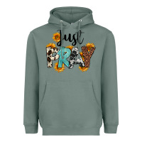 Sage Just Pray Heavyweight Hoodie - FaDigitalArtStudio