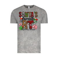 Cloud Rock santa's favorite rt respiratory therapist Vintage Tee - Jasminsmagicworld