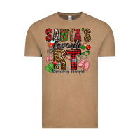 Vintage Coffee santa's favorite rt respiratory therapist Vintage Tee - Jasminsmagicworld