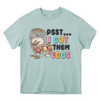 Psst I Got Them Eggs Heavy Core Tee | Teevron