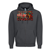 Smoke Never stop lovin cowboys Zipper Hoodie - FaDigitalArtStudio