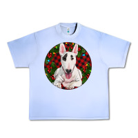 Grape Ice Christmas Bull Terrier Urban Heavy Tee - RanaPortraitStore