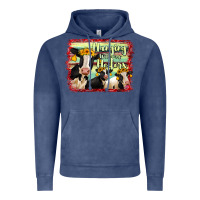 Vintage Denim Hanging With My Heifers Holstein Cows Vintage Hoodie - RanaPortraitStore