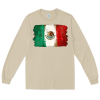 Mushroom Mexican Flag Long Sleeve Tee - texasbilliewilder