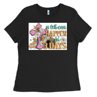 Black a lot can happen in 3 days Ladies Tee - MaliasSmallBusiness