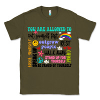 Army Green you are allowed to Classic Tee - Artiststas