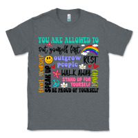 Charcoal Heather you are allowed to Classic Tee - Artiststas