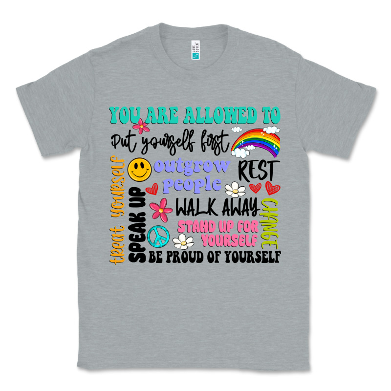 You Are Allowed To Classic Tee by Artiststas | Teevron