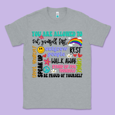 You Are Allowed To Classic Tee Designed By Artiststas