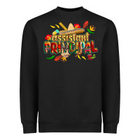 Black cinco de mayo assistant principal Heavyweight Sweatshirt - CowGirlArtShop