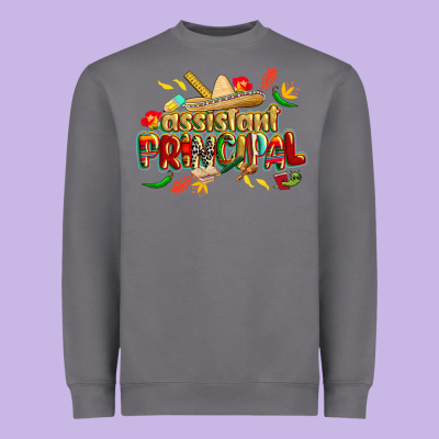 Cinco De Mayo Assistant Principal Heavyweight Sweatshirt Designed By Cowgirlartshop