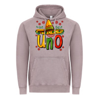 Vintage Zinc uno my first mexican birthday Vintage Hoodie - Jasminsmagicworld