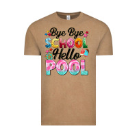 Vintage Coffee bye bye school hello pool Vintage Tee - BarkalooDesign