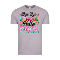 Vintage Zinc bye bye school hello pool Vintage Tee - BarkalooDesign