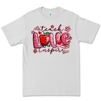 Dove Grey teach love inspire valentines day Premium Tee - MaliasSmallBusiness