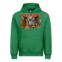 Emerald cant be tamed Urban Hoodie - RacoonDesign