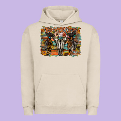 Cant Be Tamed Urban Hoodie Designed By Racoondesign