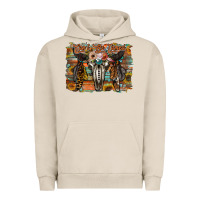 Pigment French Oak cant be tamed Urban Hoodie - RacoonDesign