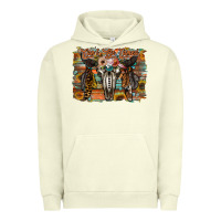 Pigment Pistachio cant be tamed Urban Hoodie - RacoonDesign