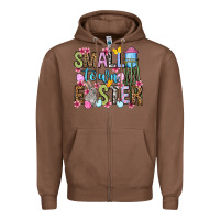 Chestnut Easter Day Small town Easter Zipper Hoodie - OliviaCreatesArt
