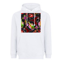 White halloween bad witch seamless pattern Heavyweight Hoodie - BundleAndBundleShop