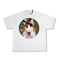 Lunar Rock Christmas Bull Terrier Urban Heavy Tee - RanaPortraitStore