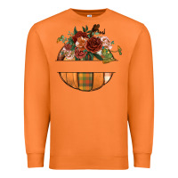 Carrot customize floral pumpkin Premium Sweatshirt - BundleAndBundleShop