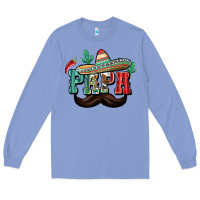 Colony Blue Mexican Papa Long Sleeve Tee - texasbilliewilder