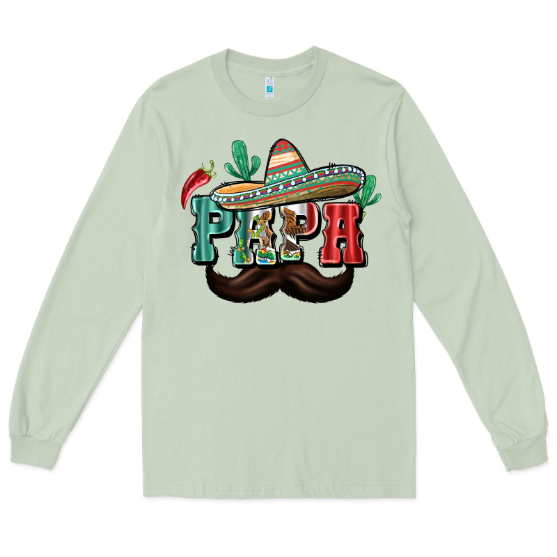 Mexican Papa Long Sleeve Tee by texasbilliewilder | Teevron