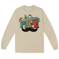 Mushroom Mexican Papa Long Sleeve Tee - texasbilliewilder
