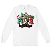 White Mexican Papa Long Sleeve Tee - texasbilliewilder