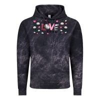 Cloud Black for the love of the game  volleyball Vintage Hoodie - Jasminsmagicworld