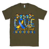 Army Green love doesn t count chromosomes Classic Tee - Artiststas